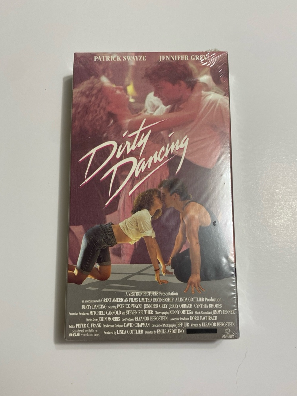 Dirty Dancing VHS 1987 Sealed Vestron Video V-Seal Original No Stickers Vintage